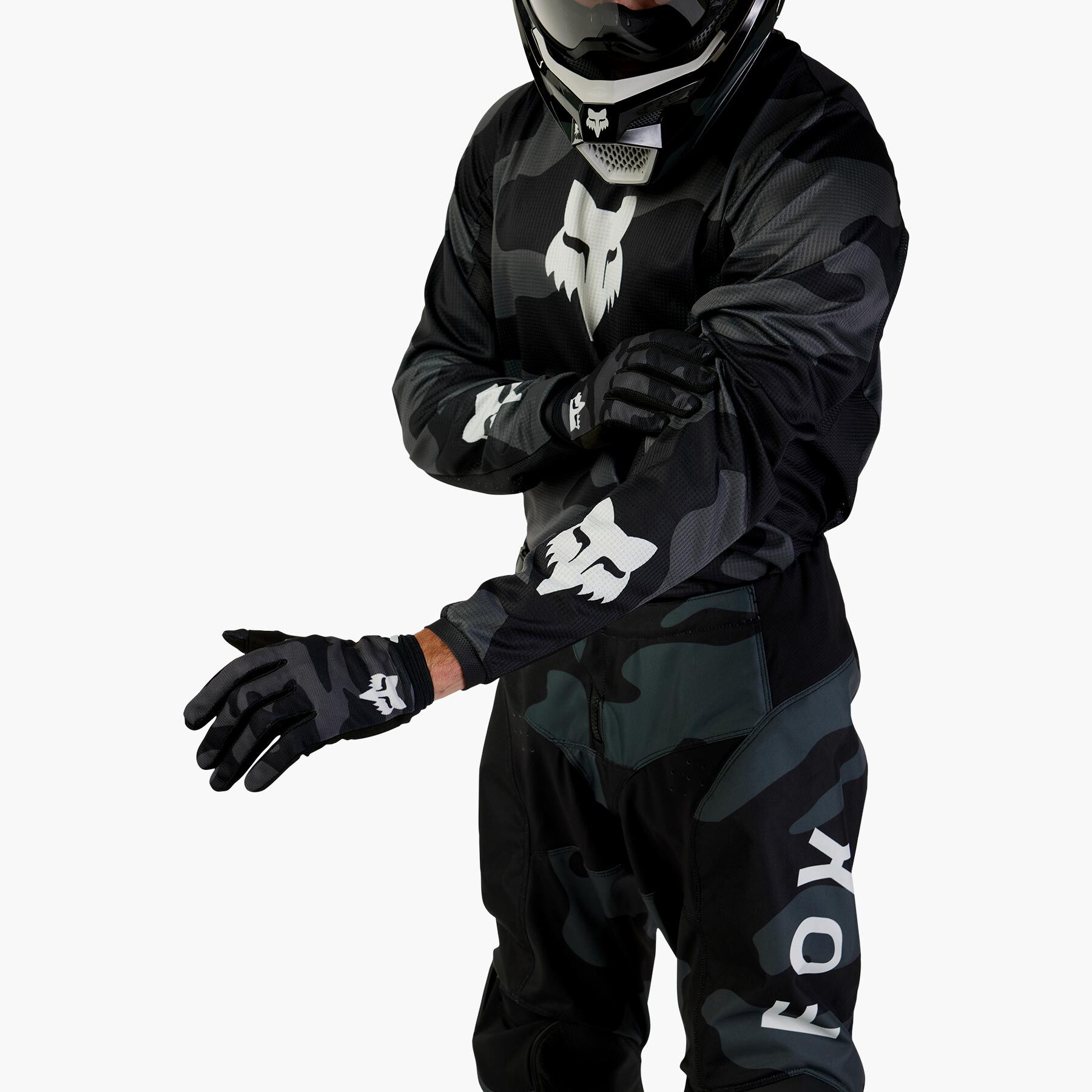 Chemise Cycliste Fox Racing Homme - Taille XL - Gris - Manches Courtes - Occasion