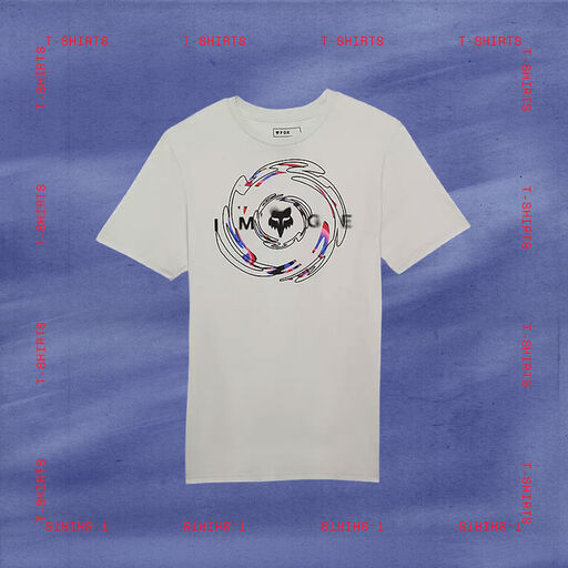 image of Fox tee with stylized text calling out tees
