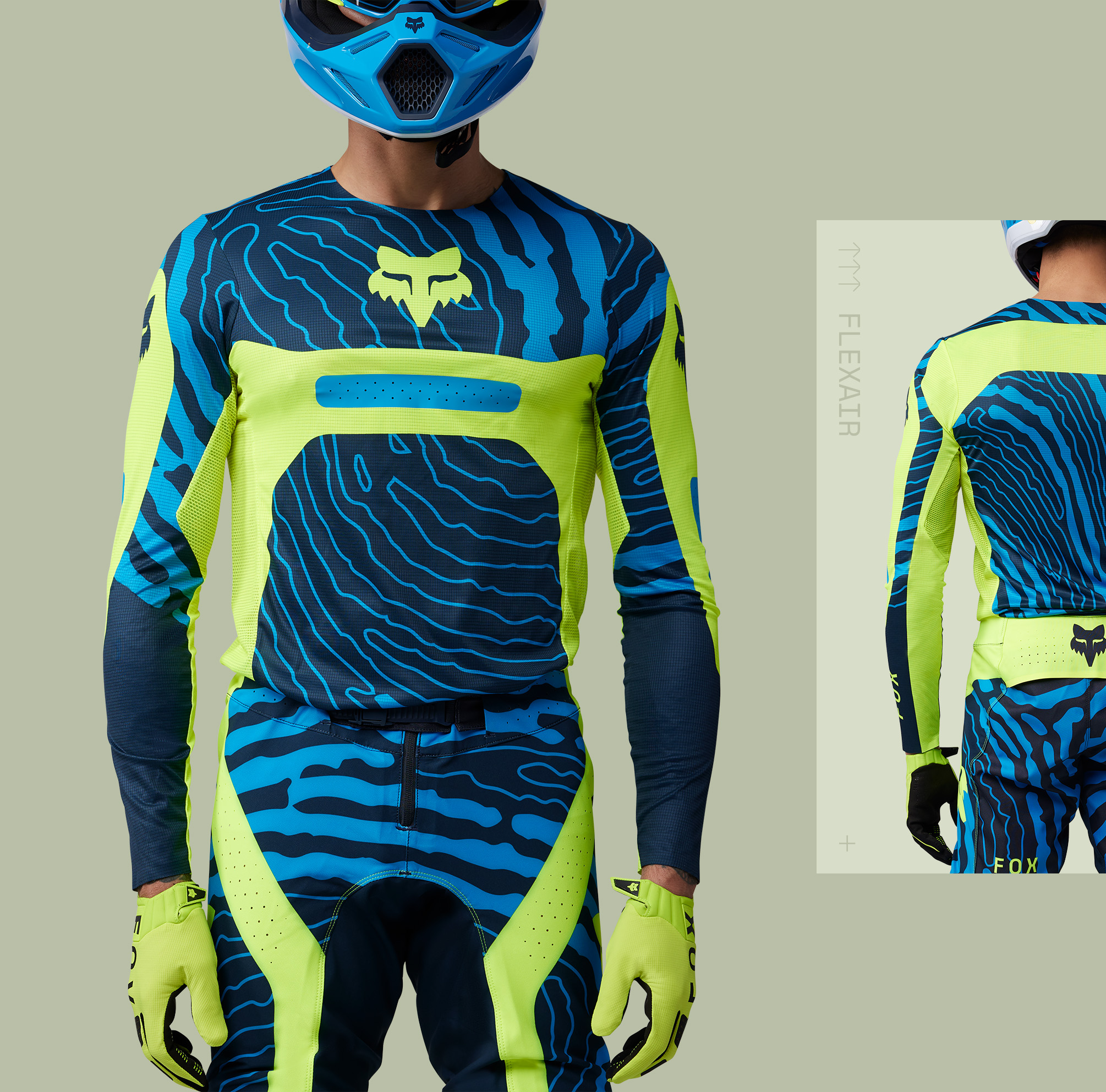 Model wearing Flexair 